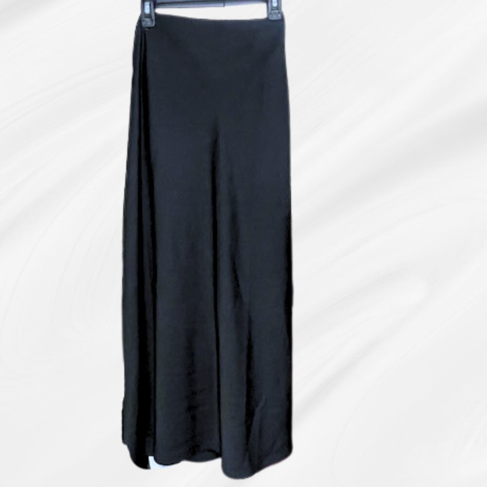 J. Crew Black Slip Skirt Medium